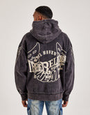 True Religion Bad Weather Big T Flame Zip Hoodie
