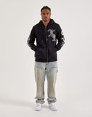 True Religion Full-Zip Fleece Hoodie