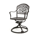Hanamint, Tuscany Dining Swivel Rocker, Terra Mist