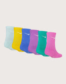 Nike Basic Crew Socks 6-Pack Pre-School