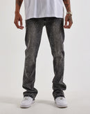 UR Sprinkle Rhinestone Stacked Denim Jeans