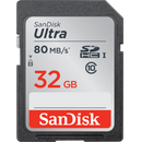 SanDisk Ultra 32GB SDHC Class 10 80 MB/s