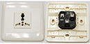 Receptacle UniWF6NR4S Single universal receptacle FOR 220V