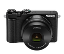 Nikon 1 J5 Digital Camera with 10-30mm Lens Black