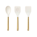 3-Piece Kitchen Utensil Set - Stainless Steel and Nylon