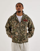 Von Dutch Realtree Camo Full-Zip Canvas Hoodie