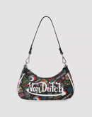 Von Dutch Multi-Logo Shoulder Bag