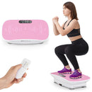 Vibration Plate Exercise Machine for Lymphatic Drainage and Weight Loss With 10 Speed Intensities- White