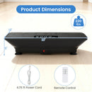 Vibration Plate Exercise Machine With Gravity Sensor for Home-Black
