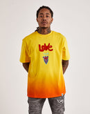 Vic Garcia Love Peace Dip Dye Tee