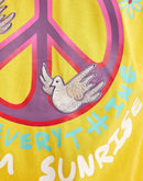 Vic Garcia Love Peace Dip Dye Tee
