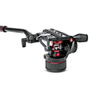 Manfrotto MVKN8TWINMUS Video Kit with Nitrotech N8 Head & 546B Twin Leg with Mid-Level Spreader Tripod