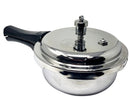Vinod Platinum Triply Stainless Steel Pressure Cooker Mini Pan - 2 Liter | SAS Bottom Pan Cooker | Induction and Gas Base Cooker | ISI and CE certified
