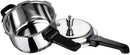 Vinod 2 Liter Stainless Steel Sandwich Bottom Pressure Cooker