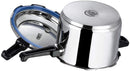 Vinod 8 Liter Stainless Steel Sandwich Bottom Pressure Cooker