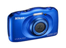 Nikon Coolpix W100 Digital Camera (Blue)