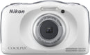 Nikon Coolpix W100 Digital Camera (White)