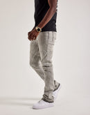 WAIMEA Geometric Frayed Jeans