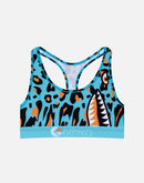 Ethika Bomber Leopard Sports Bra