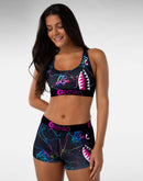 Ethika Bomber Rainbow Sports Bra