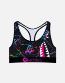 Ethika Bomber Rainbow Sports Bra