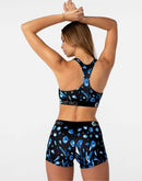 Ethika Bomber Diamond Drip Sports Bra