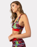 Ethika Among Thorns Bomber Sports Bra