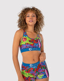 Ethika Bomber Animal Sports Bra
