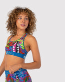 Ethika Bomber Animal Sports Bra