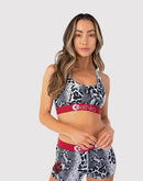 Ethika Leopard Strike Sports Bra