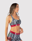 Ethika Leopard Strike Sports Bra