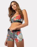 Ethika Wild Rose Boy Shorts