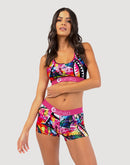 Ethika Bomber Pink Drip Boy Shorts