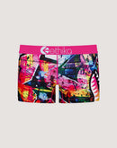 Ethika Bomber Pink Drip Boy Shorts
