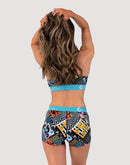 Ethika Floral Flames Boy Shorts