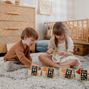 Tiny Land® Wooden Food for Play Kitchen & Wooden Rack