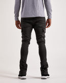 WAIMEA Stacked Coated Cargo Pants