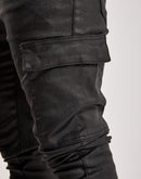 WAIMEA Stacked Coated Cargo Pants