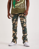 WAIMEA Stacked Coated Cargo Pants