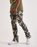 WAIMEA Stacked Coated Cargo Pants
