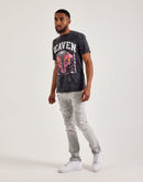WAIMEA Skinny Rip & Repair Denim Jeans