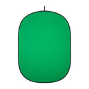 Westcott Collapsible 2-in-1 Gray & Green Screen Backdrop (5' x 6.5')