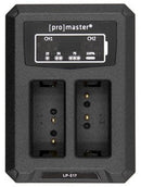 Promaster 6660 Dually Charger - USB for Canon LP-E12