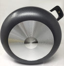 Tabakh Dutch Oven 10QT 28cm 3.5mm Casserole Classic Hard Anodized Nonstick Stockpot, Black
