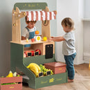 Wooden Grocery Store Playset - Starlight Market Stall