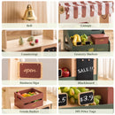 Wooden Grocery Store Playset - Starlight Market Stall
