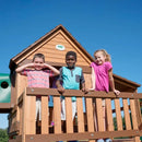 Woodridge Elite All Cedar Wooden Swing Set