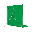 Westcott X-Drop Pro Wrinkle-Resistant Backdrop - Chroma-Key Green Screen Sweep (8' x 13')