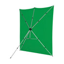 Westcott X-Drop Pro Wrinkle-Resistant Backdrop - Chroma-Key Green Screen (8' x 8')