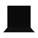 Westcott X-Drop Pro Wrinkle-Resistant Backdrop - Rich Black Sweep (8' x 13')